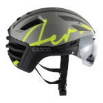 Rollerski / Cycling helmet Casco SpeedAiro 2 RS "Aero Firefly silver black" Rollerski / Cycling helmet Casco SpeedAiro 2 RS "Aero Firefly silver black"