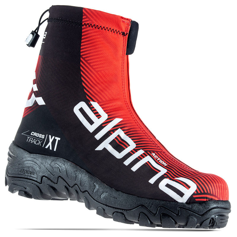 Warm winter shoes Alpina XT Action (Elite Winter Trekking) black,  CrossCountry Elite Sports VoF