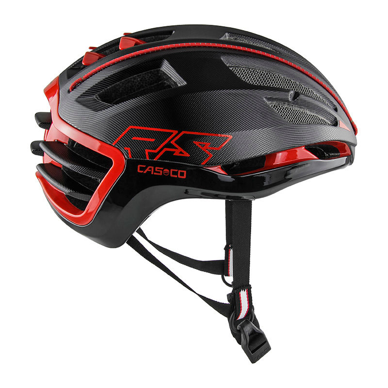 Rollerski / Cycling helmet Casco SpeedAiro 2 RS black-red, CrossCountry  Elite Sports VoF