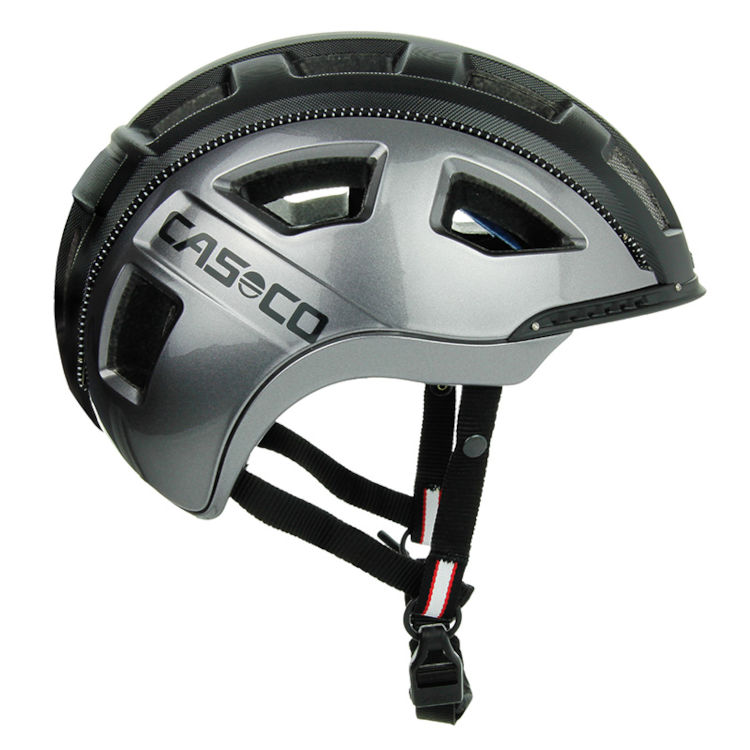 Cycling / E-bike helmet helmet Casco E.MOTION 2 black-silver, CrossCountry  Elite Sports VoF