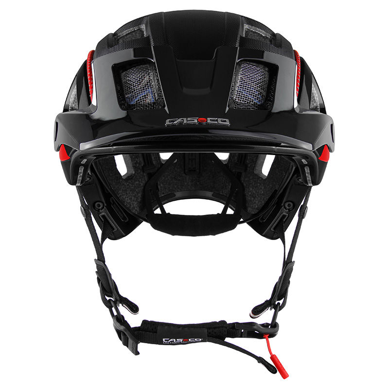 Mountainbike helmet Casco MTBE 2 black-red, CrossCountry Elite Sports VoF