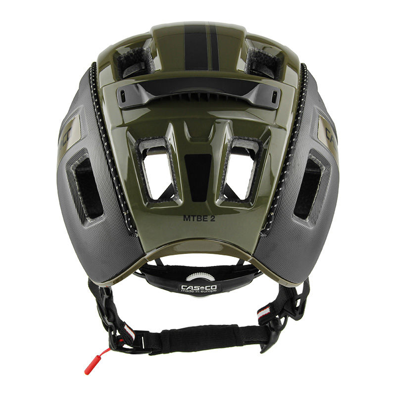 Mountainbike helmet Casco MTBE 2 black olive mat, CrossCountry Elite Sports  VoF