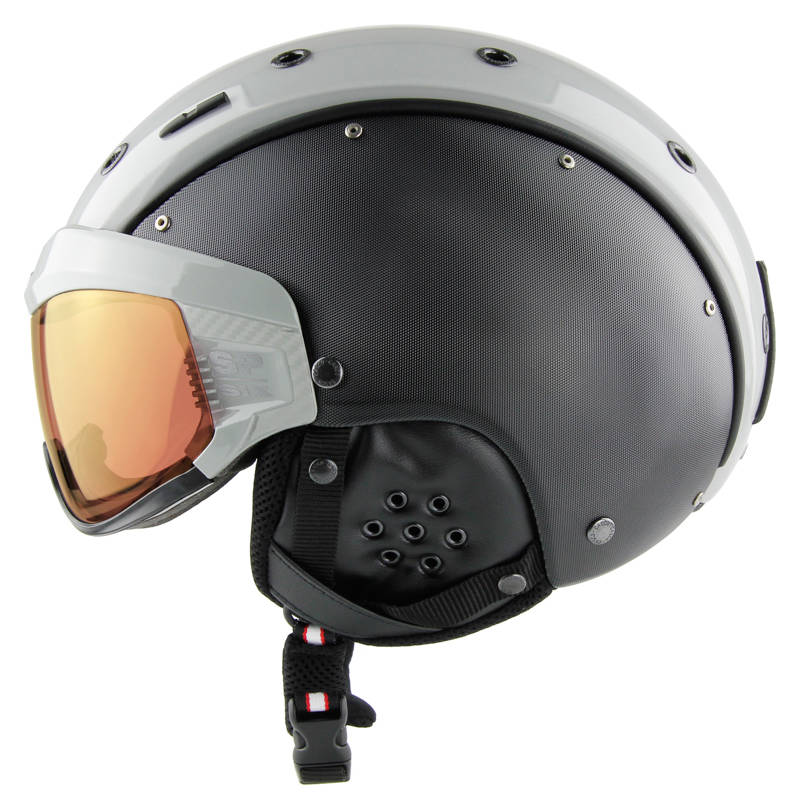 Ski and Snowboard helmet Casco SP-6 Special Visor Vautron grey-black  structure, CrossCountry Elite Sports VoF
