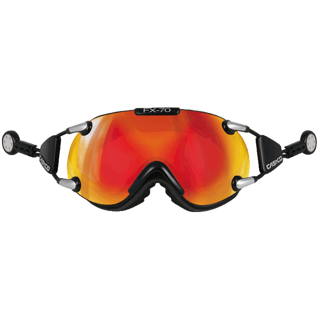 Ski goggles CASCO FX-70 Carbonic black-orange, CrossCountry Elite Sports VoF