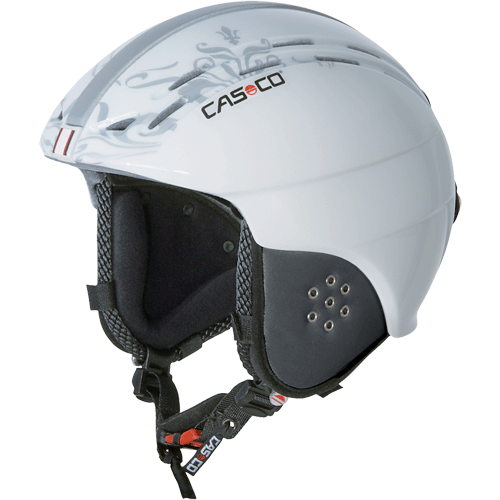 Casco Powder Junior Tribalis white Ski Helmet 2010, CrossCountry Elite  Sports VoF