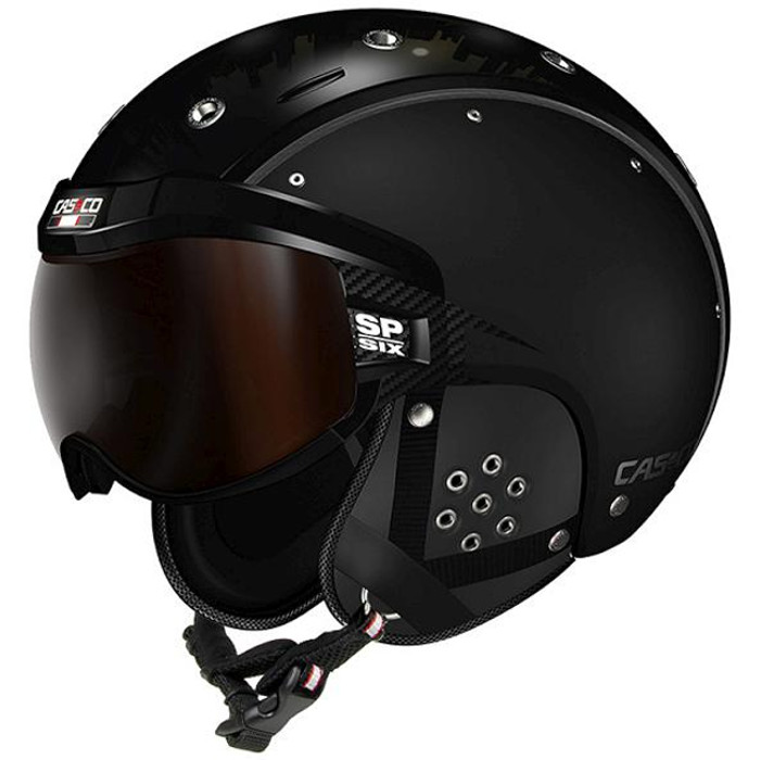 Ski og Snowboard hjelm Casco SP-6 "SIX" Vautron svart, CrossCountry Elite  Sports VoF