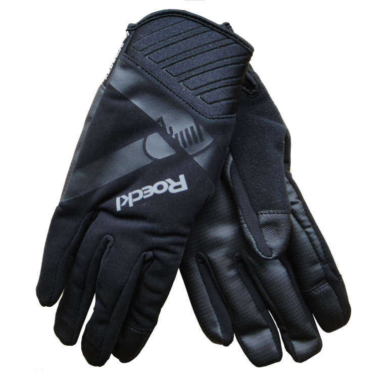 Racing warm Gloves Roeckl Lieto black, CrossCountry Elite Sports VoF