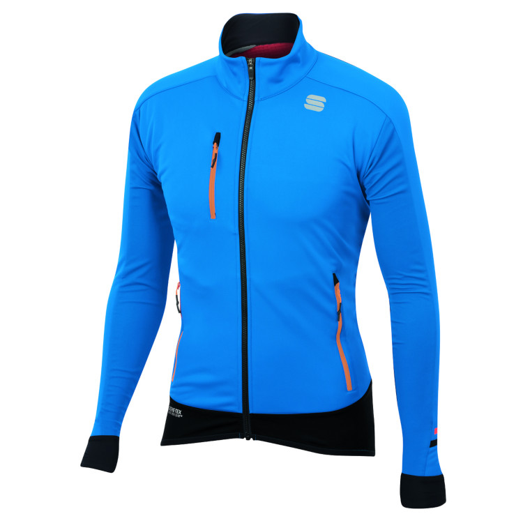 Training warm jacket Sportful Apex WS Jacket Brilliant blue, CrossCountry  Elite Sports VoF