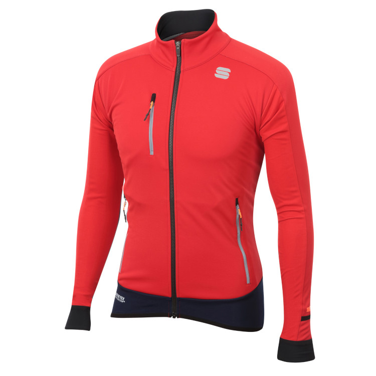 Training warm jacket Sportful Apex WS Jacket red, CrossCountry Elite Sports  VoF
