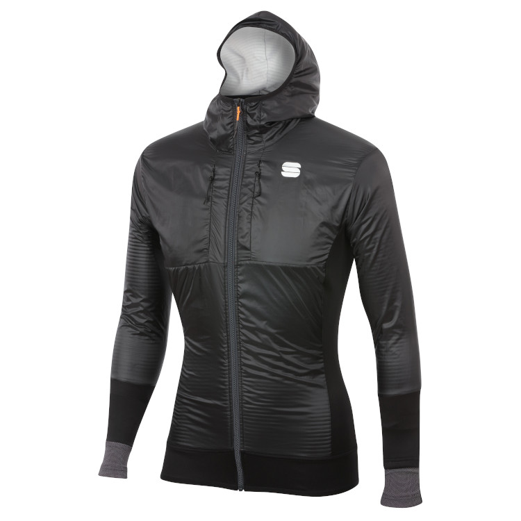 Winter Sport Jacket Sportful Cardio Tech Wind black, CrossCountry Elite  Sports VoF