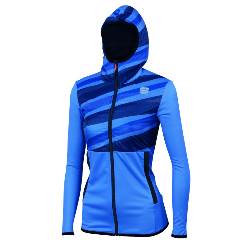 Warm Jacket Sportful Rythmo W Jacket parrot blue, CrossCountry Elite Sports  VoF