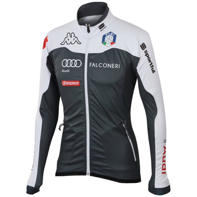 wetenschappelijk Optimisme Vorming Warm-up jas Sportful Team Italia Kappa WS Jacket "Carbonio", CrossCountry  Elite Sports VoF