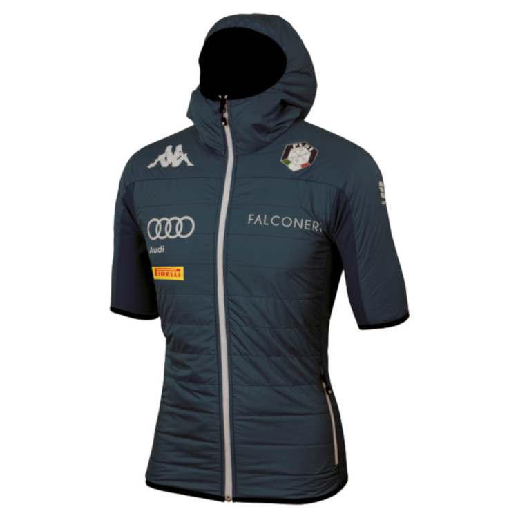 Warm-up jacket Sportful Team Italia Kappa Puffy "Night Sky", CrossCountry  Elite Sports VoF