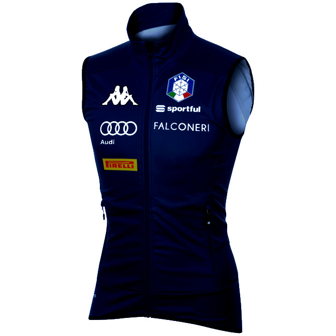 Sportful Team Italia Vest Kappa "Italy Blue", CrossCountry Elite Sports VoF
