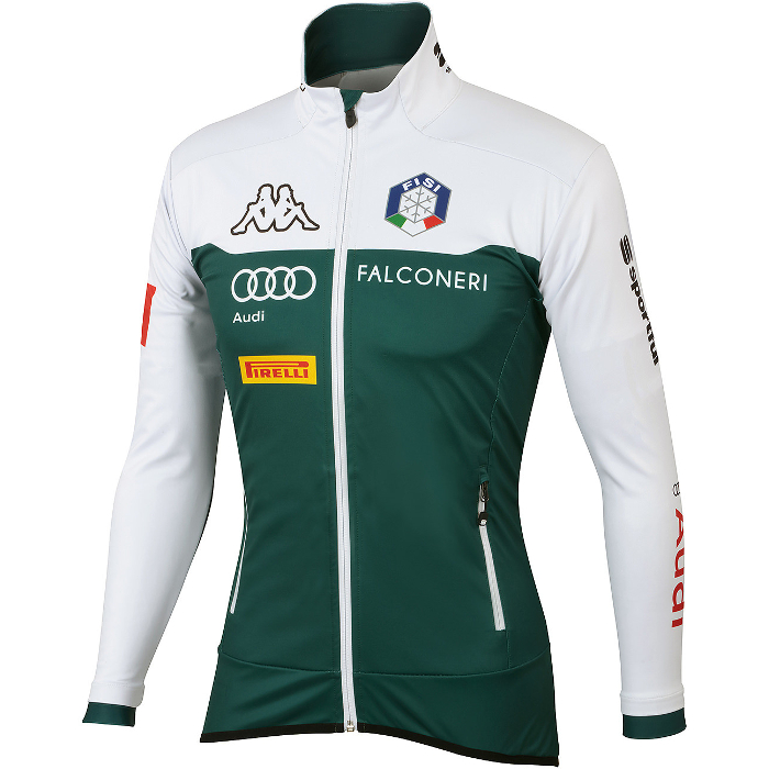 Warm-up jacket Sportful Team Italia Kappa WS Jacket "Honeycomb",  CrossCountry Elite Sports VoF