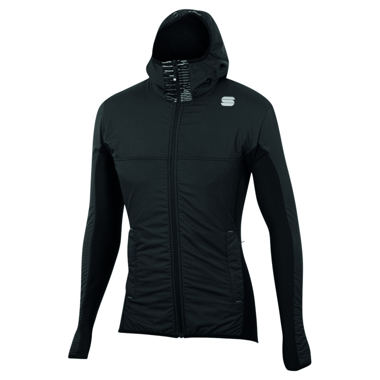 Universal nordic ski jacket Sportful Xplore black, CrossCountry Elite ...