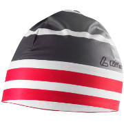 лыжная шапочка Löffler \"WorldCup\" THERMO-INNENVELOURS чёрная с красным