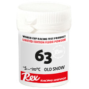 Fluor pulver Rex 63 \"gamle snø\" -5°C...-20°C, 30g