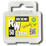 Fluor free accelerator Rode RW50 World Cup 0°...-3°C, 15g Fluor free accelerator Rode RW50 World Cup 0°...-3°C, 15g