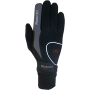 лыжные перчатки Roeckl Levi чёрно-серые