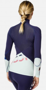Rossignol W Infini Compression Race Top nocturne navy-white, CrossCountry  Elite Sports VoF