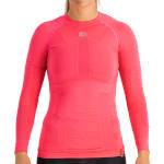 Women\'s thermo T-shirt Sportful 2nd Skin W Tee Long Sleeve bubble gum