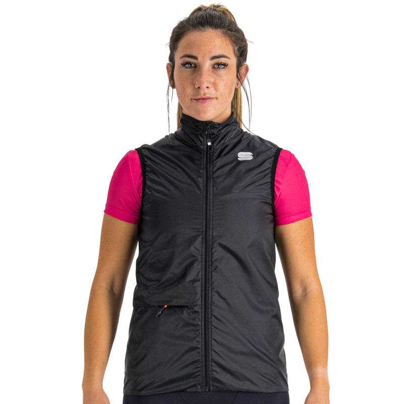 Licht damesvest Sportful Cardio W Vest zwart, CrossCountry Elite Sports VoF