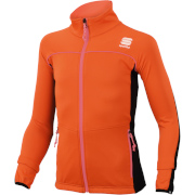 Warm-up jas Sportful Kid\'s Light Softshel Jacket orange