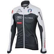 Oppvarming jakke Sportful Team Italia Kappa WS Jacket "Carbonio"