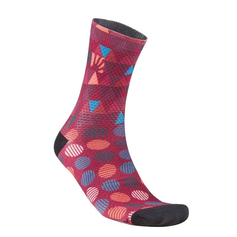 Summer socks Karpos Spasso Print Socks outer space / pomegranate / larkspur Summer socks Karpos Spasso Print Socks outer space / pomegranate / larkspur
