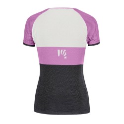 Women t-shirt Karpos Moved Evo W Jersey vulcan/bloom