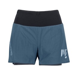 Kvinner kjører shorts Karpos Lavaredo Ultra W Shorts Bluefin / Ombre Blå