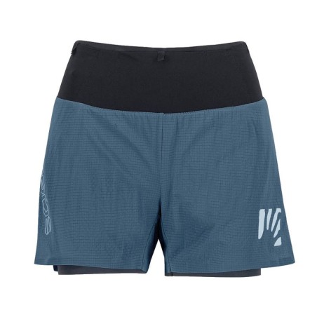 Kvinner kjører shorts Karpos Lavaredo Ultra W Shorts Bluefin / Ombre Blå