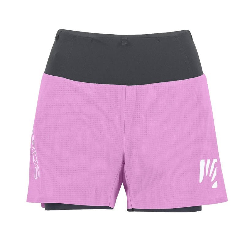 Kvinner kör shorts Karpos Lavaredo Ultra W Shorts Bloom / Ombre Blå Kvinner kör shorts Karpos Lavaredo Ultra W Shorts Bloom / Ombre Blå