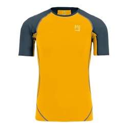 Menn Racing t-skjorte Karpos Lavaredo Jersey Solnedgang / mørk skifer