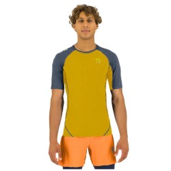 Menn Racing t-skjorte Karpos Lavaredo Jersey Solnedgang / mørk skifer