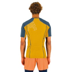 Menn Racing t-skjorte Karpos Lavaredo Jersey Solnedgang / mørk skifer
