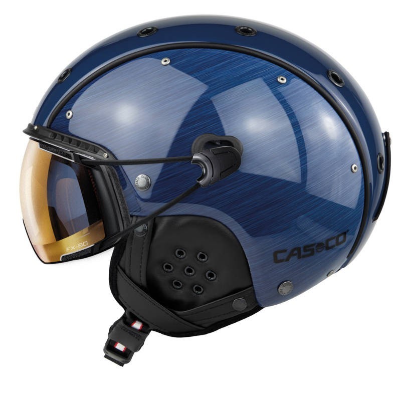 Skihjelm CASCO SP-3 Børstet stål blå Skihjelm CASCO SP-3 Børstet stål blå