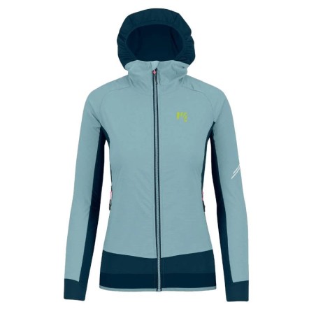 Women running jacket Karpos Lavaredo winter W jacket sterling blue / midnight