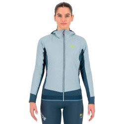 Women running jacket Karpos Lavaredo winter W jacket sterling blue / midnight
