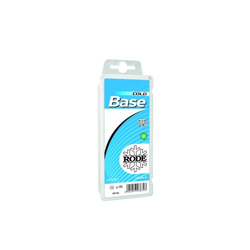 Fluor-free glidvalla RODE Base Cold (-5°...-25°C), 180g Fluor-free glidvalla RODE Base Cold (-5°...-25°C), 180g