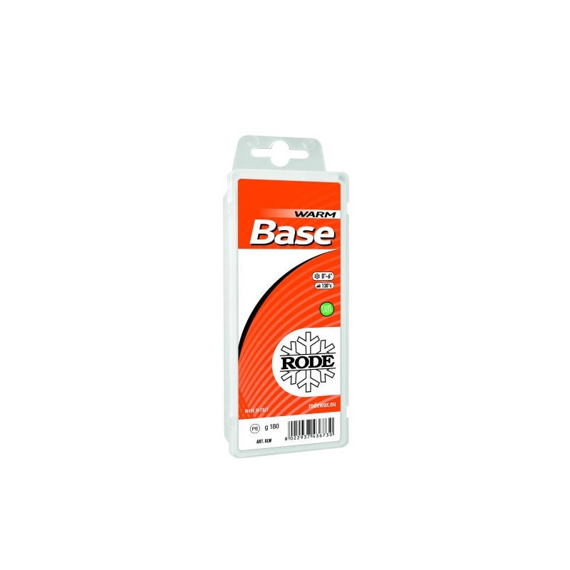 Fluorfri glider RODE Base Warm (0°...-6°C), 180g Fluorfri glider RODE Base Warm (0°...-6°C), 180g