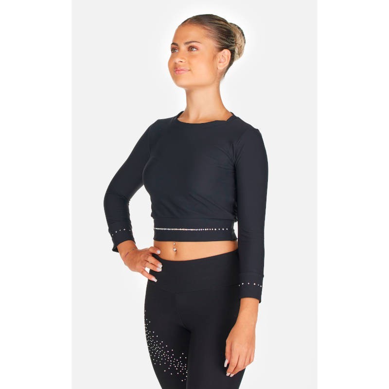 Sagester Comfort Green Cropped Top modell 092 Sagester Comfort Green Cropped Top modell 092