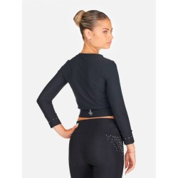 Sagester Comfort Green Cropped Top modell 092