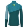Warm jersey Karpos Federa Half-Zip Fleece forest / balsam / north atlantic