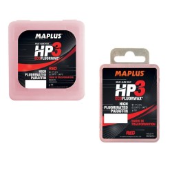 High fluoro Glide Wax Maplus HP3 Solid Red -7°...-3°C