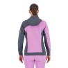 Warm jersey Karpos Averau W Full-Zip Hoodie Fleece lilac/ombre blue