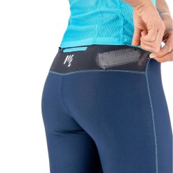 Women running tights Karpos Quick Evo W 3/4 Pants black-white