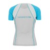 Women t-shirt Karpos Lavaredo Evo W Jersey white/blue atoll