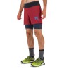 Men's running shorts Karpos Cengia Shorts Pomegranate/Outer Space